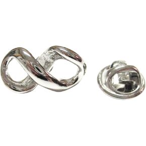 Kiola Designs Infinity Google Googol Pendant Lapel Pin
