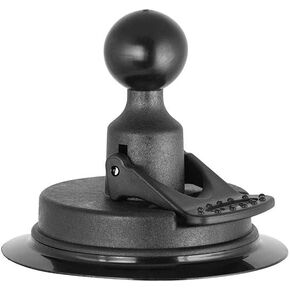 ARKON Mounts - Windshield Suction Base to 25mm Ball | Suction Cup Base for Car | Strong Hold Suction Base | Suction Cup Base for Windshield | SPRM081B