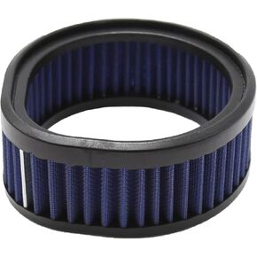 12-579 Motorcycle High Flow Air Cleaner Washable with Teardrop Air Filter Replacement for Harley Model S&S Super E & G Series Carburetors