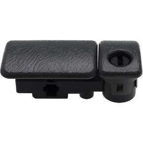 Glove Box Lock Latch Handle 73430-76811-P4Z Compatible with Jimny Vitara Grand Vitara 2000-2018 Car Interior Replacement Accessories ABS Black