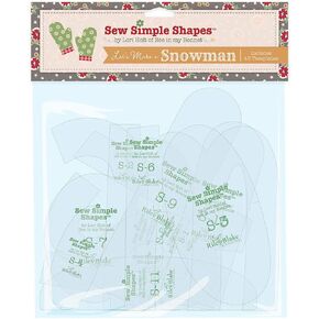Riley Blake Home Town Holiday Let’s Make a Snowman Simple Shapes by Lori Holt of Bee in My Bonnet and It’s So Emma, Marking and Guiding Your Quilting Stitches