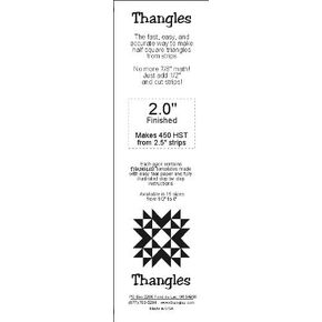 2.0" Finished Quilting Templates