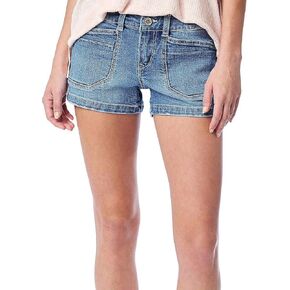 UNIONBAY Womens Denim Shorts, Wham Blue, 17 US