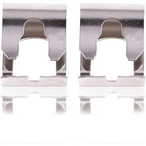 Wiper Bushing Linkage, 2pcs Car Steel Wiper Linkage Repair Clip Windshield Wiper Linkage Clips Wiper Arm Repair Clip for Auto Repair Clamp Accessories