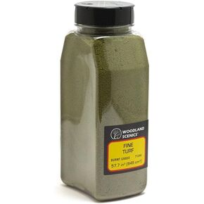Woodland Scenics Fine Turf Shaker, Burnt Grass/50 cu. in.