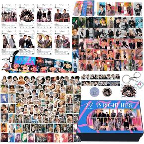 KPOPBP Seventeen Album 17 is Right HERE Merch Gift Box Set Kpop Photocards, Lanyards, Stickers, Gift for Fans Merchandise