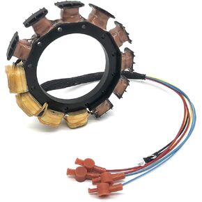 OMGparts Stator for Mercury/Mariner 15/16-AMP Outboard 135hp-225hp 2-Stoke 6-Cylinder (1979-1993) Boat Parts 398-5454A35 174-5456-16
