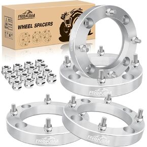 Frokom 4x156mm ATV Wheel Spacers,1 Inch Wheel Spacers with 12x1.5 Studs Fit For 2013+ Polaris Ranger,2014+ Polaris RZR XP 1000,2015+ Polaris RZR-4 Pack
