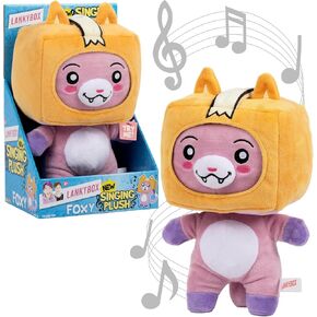 LankyBox Foxy Singing Plush, Collectible Plush, Officially Licensed Merch