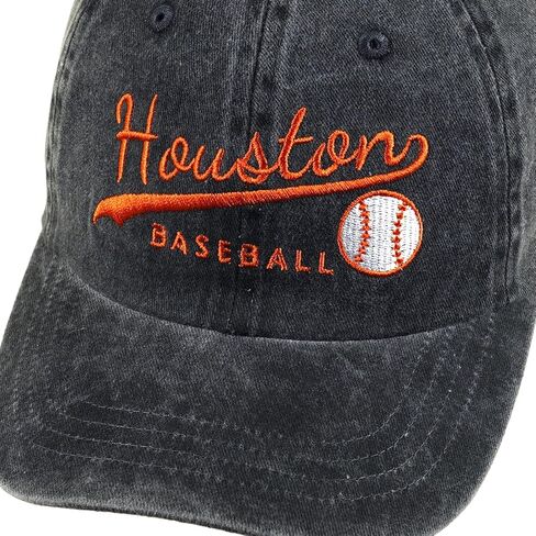 Cotton Baseball Hat Adjustable City Embroidered Unisex Cap for Men Women in Kuwait