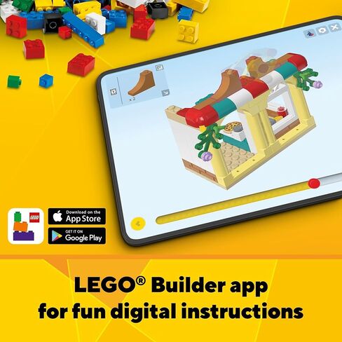 LEGO Creator 3 in 1 Space Roller Coaster Building Toy Set Featuring a Roller Coaster, Drop Tower, Carousel and 5 Minifigures, Rebuildable Amusement Park for Kids Ages 9+, 31142 in Saudi Arabia