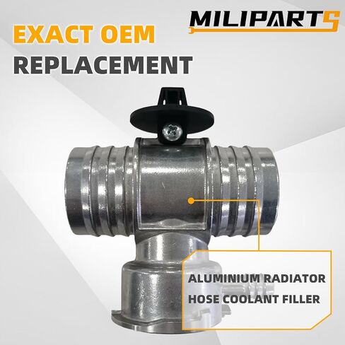 Aluminium Radiator Coolant Filler Neck Compatible With Dodge Durango Dakota 2001-2004 Caliber Avenger Jouney 2007-2018 for Chrysler 200 Sebring 2007-2014 for Jeep Compass Patriot 2007-2017 in Saudi Arabia