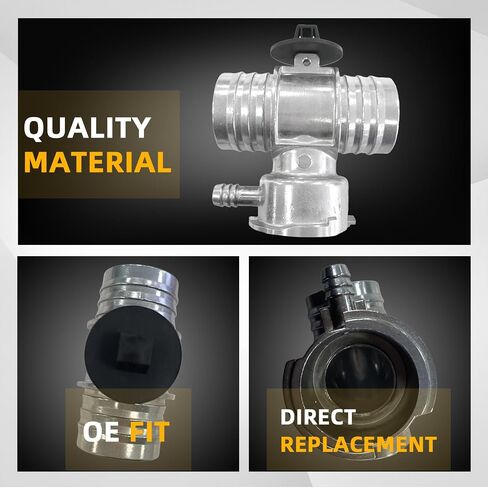 Aluminium Radiator Coolant Filler Neck Compatible With Dodge Durango Dakota 2001-2004 Caliber Avenger Jouney 2007-2018 for Chrysler 200 Sebring 2007-2014 for Jeep Compass Patriot 2007-2017 in Saudi Arabia