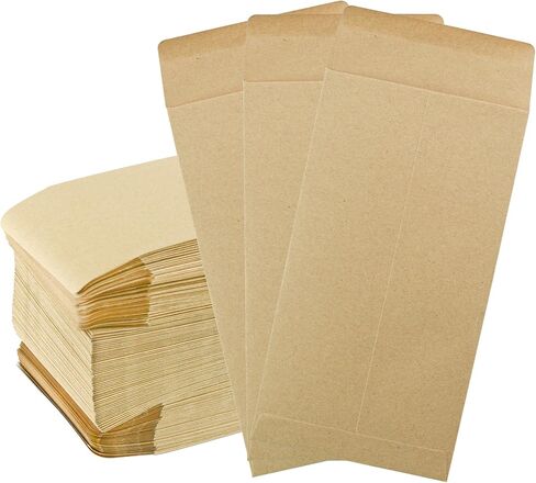 VANRA 150#7 Coin Envelopes 3.5x6.5 Colorful Money Envelopes for Cash Budgeting Small Parts Envelopes for Money Saving Challenges with Gummed Flap (15 Colors) in Saudi Arabia