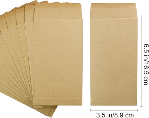 VANRA 150#7 Coin Envelopes 3.5x6.5 Colorful Money Envelopes for Cash Budgeting Small Parts Envelopes for Money Saving Challenges with Gummed Flap (15 Colors) in Saudi Arabia