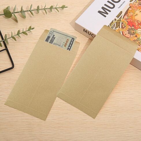 VANRA 150#7 Coin Envelopes 3.5x6.5 Colorful Money Envelopes for Cash Budgeting Small Parts Envelopes for Money Saving Challenges with Gummed Flap (15 Colors) in Saudi Arabia