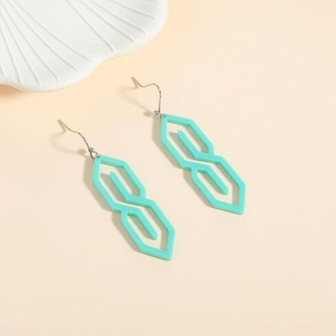Madison Tyler 80s 90s Sport Earrings for Women | Funny Dangle Earrings for Women | 90s Vintage Dangling Earrings for Women | Jewelry Gift for Women in Saudi Arabia