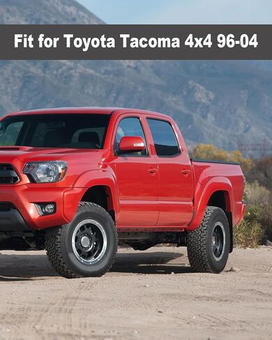 غطاء حذاء Shift من TIKSCIENCE مصنوع من الجلد الصناعي مناسب لسيارة Toyota Tacoma 4x4 1996-2004، غطاء غبار بأكمام ناقل الحركة اليدوي باللون الأسود in Saudi Arabia
