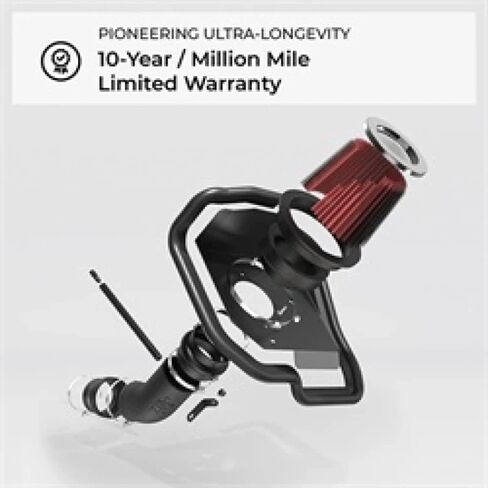 K&N Cold Air Intake Kit: High Performance, Guaranteed to Increase Horsepower: 50-State Legal: Fits 2013-2018 DODGE/RAM (Ram 2500, Ram 3500, 2500, 3500)57-1568 in Saudi Arabia