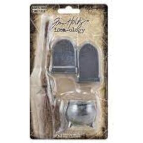Tim Holtz 2023 Halloween Idea-ology, Graveyard