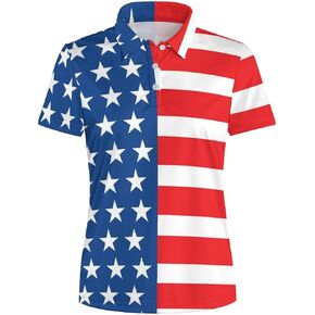 Women's Golf Shirt Moisture Wicking Golf Polo Shirts Short Sleeve Dry Fit Tennis Shirts