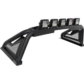 Go Rhino 915600T Sport Bar 2.0 with Power Actuated Retractable Light Mount for Chevrolet 15-24 Colorado, Chevrolet 15-22 Colorado, GMC 15-24 Canyon, GMC 15-22 Canyon, Toyota 16-23 Tacoma (Crew Cab