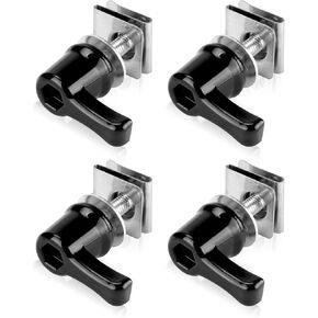 New Saddlebag Locks for Harley Davidson, Heavy Duty Saddle Bag Screw Anti-Theft Mounting Bolts for 1992-Later Touring Street Glide, Electra Glide, Road King, Road Glide, Black