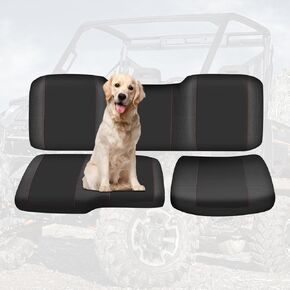 UTV Seat Cover for Polaris Ranger 1000 2020-2025/Polaris Ranger XP 1000 2017-2021, Split Bench Seat Covers Heavy Duty 1680D Waterproof UTV Seat Cover Set(3 PCS) in Kuwait