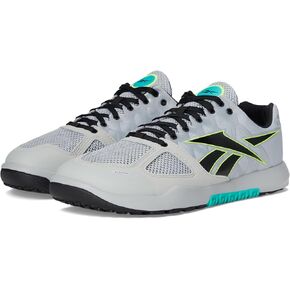 Reebok Men's Nano 2.0 Sneaker, Grey 1/Unleashed Green/Lime, 12.5