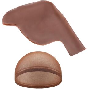 Men's and Women's Role Play Costume Accessories Party Supplies Latex Scalps and Headcaps (1)