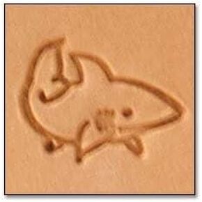 Tandy Leather Craftool Mini 2-D Stamp Shark