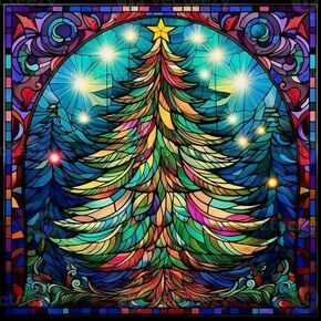 Christmas Tree Diamond Art Kits for Adults DIY Diamond Painting Kits for Adults Crystal Art 5D Diamond Painting Kit Gem Art Painting Kit Home Wall Decor 12×12inch