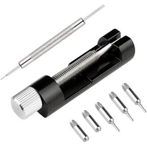 Watch Link Removal Kit, Tools to Adjust and Remove Bracelets，Pin Remover for Sizing Strap，Watch Band Adjustment Tool Kit with Extra Replacement