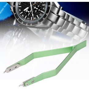 Watch Spring Tweezers Tool, V Shaped Watch Strap Tweezers Removal Tool Watch Pliers Spring Tool Watch Springbar Tweezer Tool, for Watchmaker and Repairer