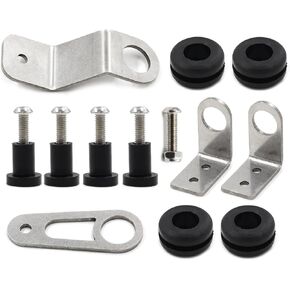 Bolt-on Radiator Bracket Kit For Honda Civic EG/EK 92-00 Integra 94-01 K-Series K20 K24