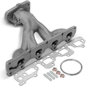 A-Premium Exhaust Manifold Kit W/Gaskets Studs, Nuts [DOHC 4Cyl 2.0 2.2 2.4L] Compatible with Chevrolet Cobalt 2006-2008, HHR 2006-2008 & Pontiac G5 2007-2008 & Saturn Ion 2004-2007, Vue 2007-2008