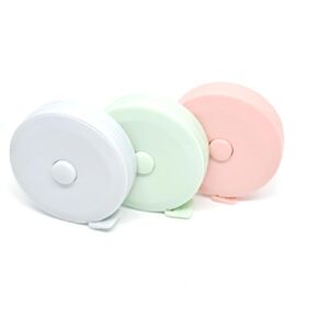 Three Piece Soft Tape Measure Set for Automatic and Accurate Measurement, 60 inch Automatic Telescopic Tape Measure, Tailor Tape Measure, Measuring Furniture and Three Sides