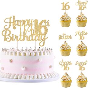 50th Birthday Cake Topper Black Glitter Fifty 50th Birthday Cupcake Toppers 25Pcs Cheers to 50 Years Cupcake Picks 50th Birthday Decorations for Women Men Wedding Anniversary Party Favors