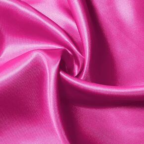 KKJIAF Gold Satin Fabric, 63" Wide Shiny Silky Fabric for Dress, Shirts, Table Runner, Napkin, Tablecloth, Wedding Decor, DIY Crafts, 1 Yard