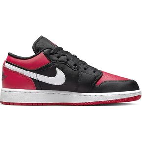 Big Kids Air Jordan 1 Low Alternate Bred Toe GS 553560 066 - Size 7y