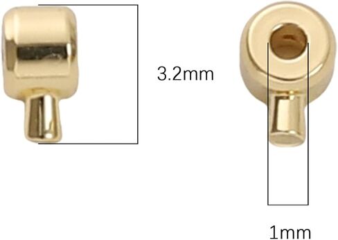 Platinum Plated Crimp Beads Non Tarnish 2.5mm 600pcs for Jewelry Making Findings in Saudi Arabia