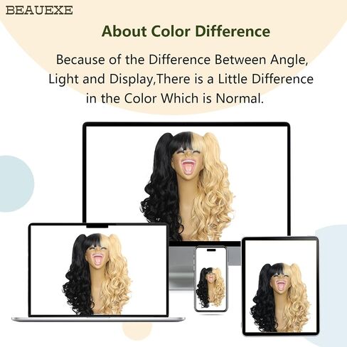 Long Curly Wig with 2 Removable Ponytails Red Lolita Cosplay Pigtail Wig Women Girls Halloween Party Colored Wigs, 1.0 Count in Saudi Arabia