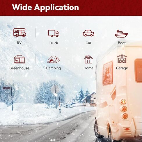 8KW Diesel Heater All in One, Portable Diesel Heater with Remote Control and LCD Display, 12V Diesel Air Heater Fast Heating and Low Noise, Parking Heater for RV Truck Camper Van Boat Tent and Indoor in Saudi Arabia