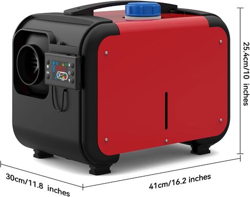 8KW Diesel Heater All in One, Portable Diesel Heater with Remote Control and LCD Display, 12V Diesel Air Heater Fast Heating and Low Noise, Parking Heater for RV Truck Camper Van Boat Tent and Indoor in Saudi Arabia