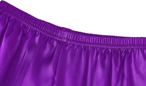 بيجامة تيبيس ساتان للبنات - وردي نيون لطيف حريري بأكمام طويلة وسروال ملابس نوم طقم بيجاما مقاس 6/7-16 in Kuwait