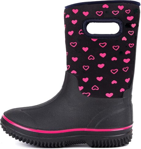 Outee Toddler Kids Warm Waterproof Neoprene Rain Boots in Saudi Arabia