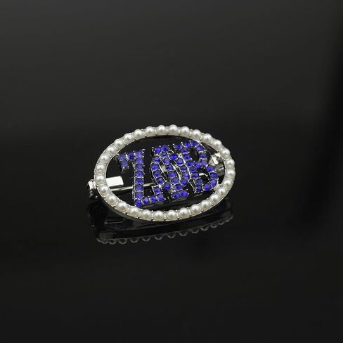 Pearl ZPB Brooch Pin for Women Greek Sorority Gift ZPB Paraphernalia Jewelry Rhinestone Sorority Brooch 1920 Finer Women Gift in Saudi Arabia