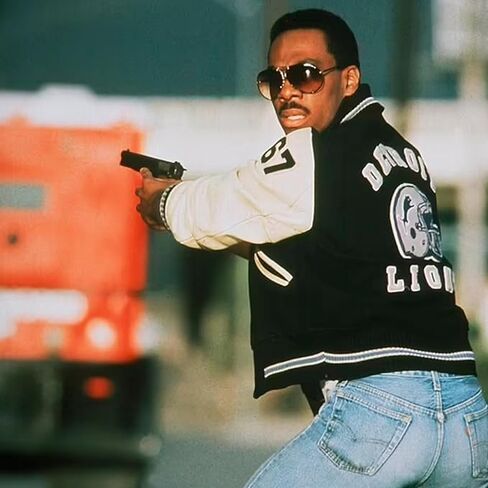 Eddie Beverly Cop Vintage Hollywood Style Jacket, Alex Murphy Floey Jacket, Hills Letterman Jacket in Saudi Arabia