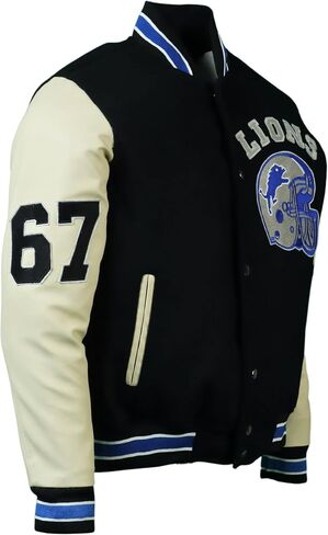 Eddie Beverly Cop Vintage Hollywood Style Jacket, Alex Murphy Floey Jacket, Hills Letterman Jacket in Saudi Arabia