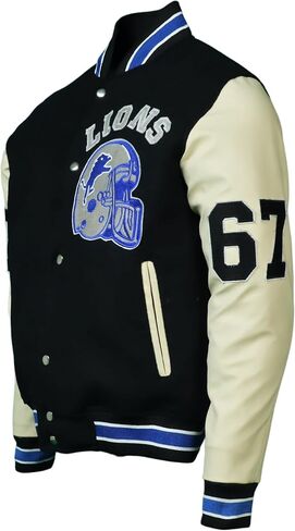 Eddie Beverly Cop Vintage Hollywood Style Jacket, Alex Murphy Floey Jacket, Hills Letterman Jacket in Saudi Arabia